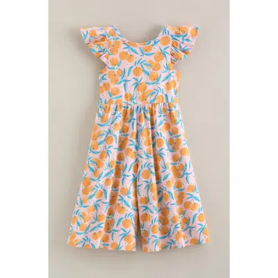 Tucker + Tate Kids' Print Flutter Sleeve Romper In Multi