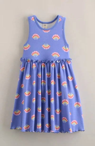 Tucker + Tate Kids' Print Racerback Dress In Blue