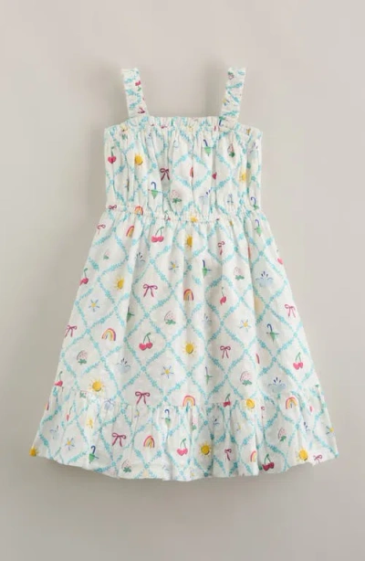 Tucker + Tate Kids' Print Ruffle Cotton Sundress In Multi