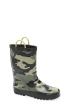 Tucker + Tate Kids' Puddle Rain Boot In Green
