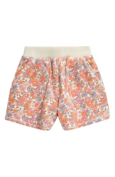 Tucker + Tate Kids' Pull-on Jersey Shorts In Ivory Egret Cass Floral