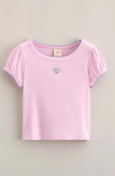 Tucker + Tate Kids' Rib Top In Pink