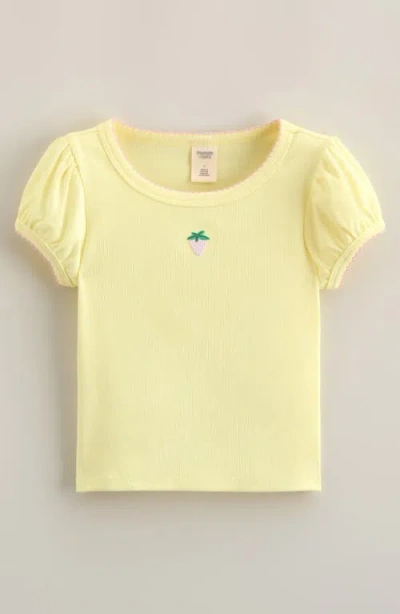 Tucker + Tate Kids' Rib Top In Yellow