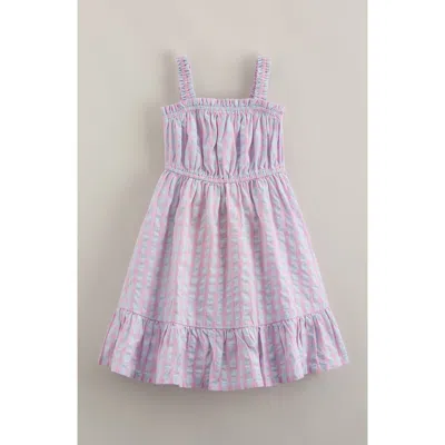 Tucker + Tate Kids' Ruffle Seersucker Sundress In Purple