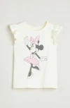 Tucker + Tate Kids' Ruffle Sleeve Cotton Graphic T-shirt