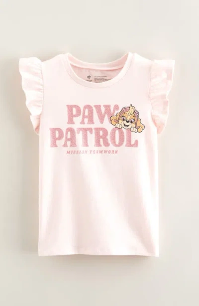Tucker + Tate Kids' Ruffle Sleeve T-shirt In Pink