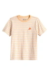Tucker + Tate Kids' Stripe Embroidered T-shirt In Neutral