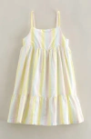 Tucker + Tate Kids' Stripe Tiered Sundress In Multi