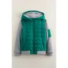 Tucker + Tate Kids' Summit Crest Mixed Media Jacket In Green