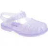 Tucker + Tate Kids' Sunnie Jelly Fisherman Sandal In Purple Glitter