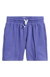 Tucker + Tate Kids' Terry Pintuck Sweat Shorts In Navy Skipper