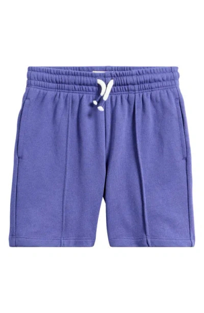 Tucker + Tate Kids' Terry Pintuck Sweat Shorts In Navy Skipper