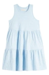 Tucker + Tate Kids' Tiered Dress In Blue Falls