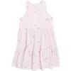 Tucker + Tate Kids' Tiered Dress In Pink Balm Charlotte Floral