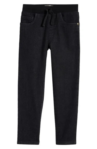 Tucker + Tate Kids' Townsend Rib Waist Jeans In Black Wash