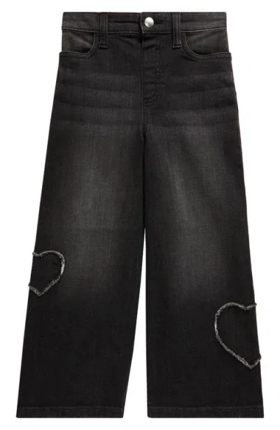Tucker + Tate Kids' Wide Leg Jeans In Black Wash