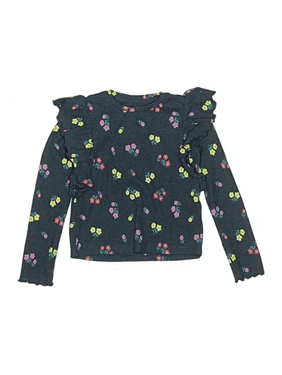 Pre-owned Tucker + Tate Kids' Long Sleeve Blouse In Blue