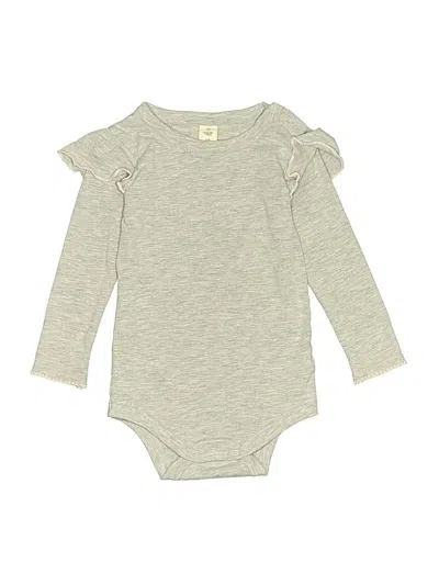 Pre-owned Tucker + Tate Babies' Long Sleeve Onesie In Green