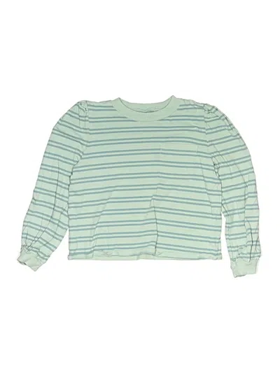 Pre-owned Tucker + Tate Kids' Long Sleeve T-shirt In Green