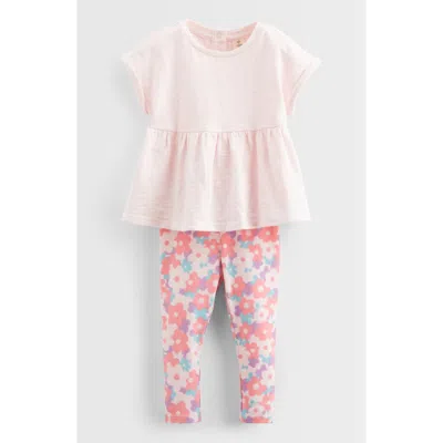 Tucker + Tate Babies'  Peplum T-shirt & Leggings Set