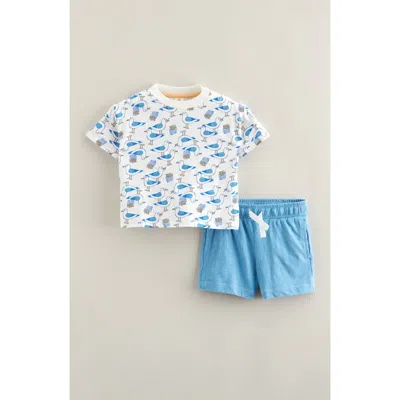 Tucker + Tate Babies'  Print Cotton T-shirt & Shorts Set