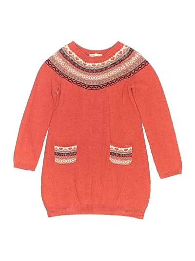 Pre-owned Tucker + Tate Kids' Pullover Sweater In Orange