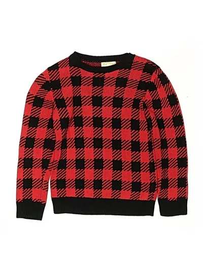 Pre-owned Tucker + Tate Kids' Pullover Sweater In Red