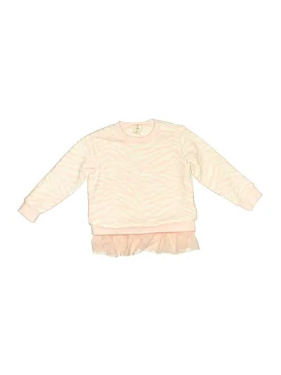 Pre-owned Tucker + Tate Babies' Pullover Sweater In White