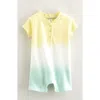 Tucker + Tate Raglan Sleeve Cotton Romper In Yellow