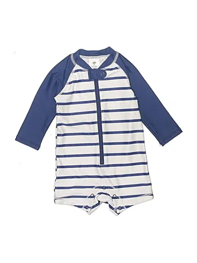 Pre-owned Tucker + Tate Babies' Rash Guard In Blue