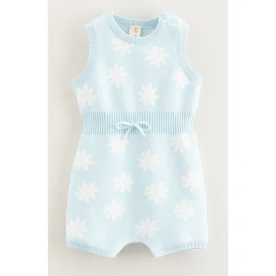 Tucker + Tate Babies'  Ribbed Waist Cotton Romper