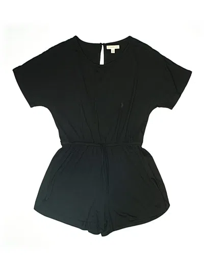 Pre-owned Tucker + Tate Kids' Romper In Black