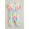 Tucker + Tate Babies'  Ruffle Sleeve Romper In Multi