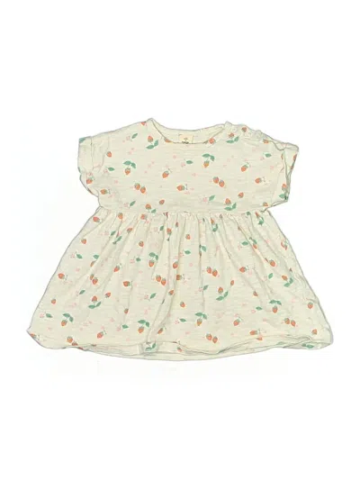 Pre-owned Tucker + Tate Babies' Short Sleeve Blouse In White