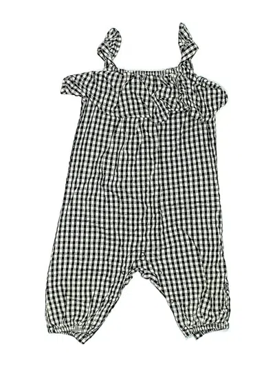 Pre-owned Tucker + Tate Babies' Short Sleeve Onesie In Black