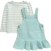 Tucker + Tate T-shirt & Corduroy Dress Set In Blue