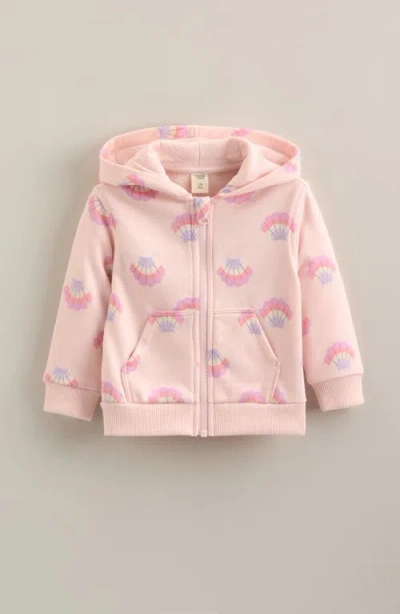 Tucker + Tate Babies'  Zip Hoodie In Pink