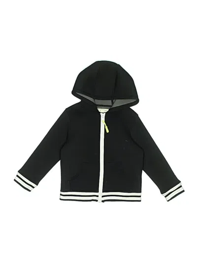 Pre-owned Tucker + Tate Kids' Zip Up Hoodie In Black