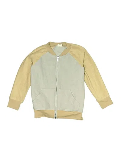 Pre-owned Tucker + Tate Kids' Zip Up Hoodie In Gold