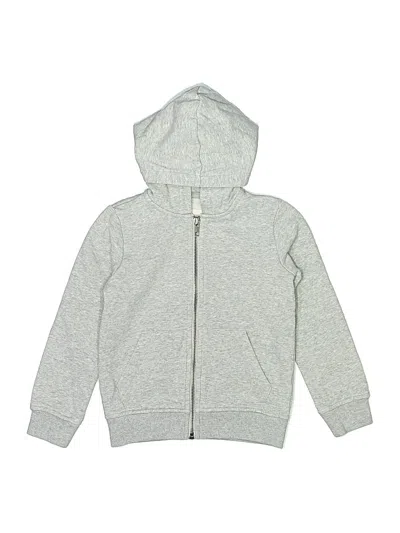 Pre-owned Tucker + Tate Kids' Zip Up Hoodie In Silver
