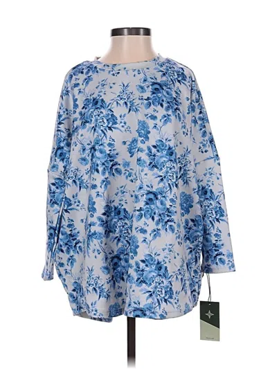 Tuckernuck 3/4 Sleeve Blouse In Multi