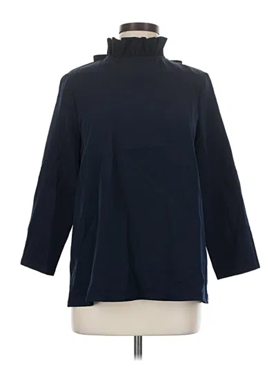 Pre-owned Tuckernuck 3/4 Sleeve Blouse In Blue