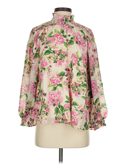 Tuckernuck 3/4 Sleeve Blouse In Multi