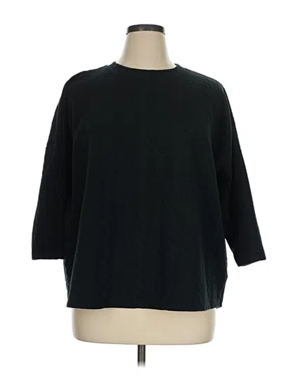 Pre-owned Tuckernuck 3/4 Sleeve T-shirt In Black