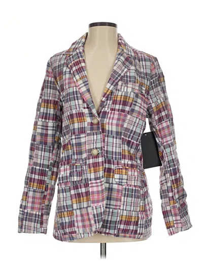 Pre-owned Tuckernuck Blazer Jacket In Purple