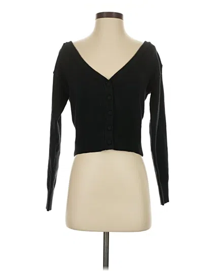 Pre-owned Tuckernuck Cardigan Sweater In Black