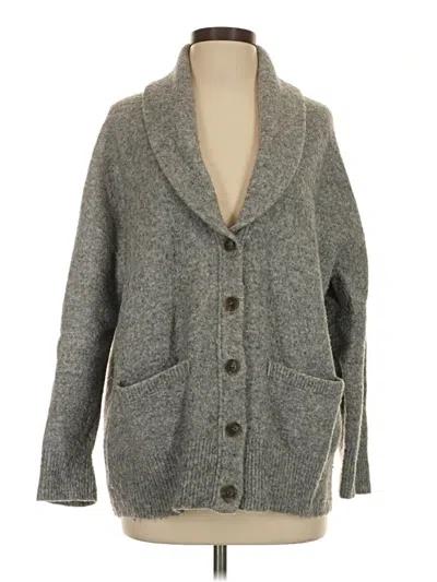 Pre-owned Tuckernuck Cardigan Sweater In Gray
