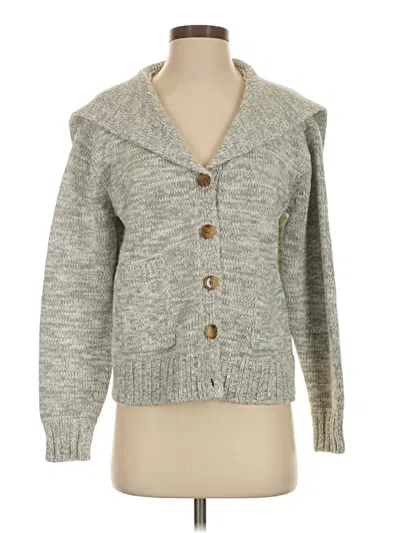 Pre-owned Tuckernuck Cardigan Sweater In Gray