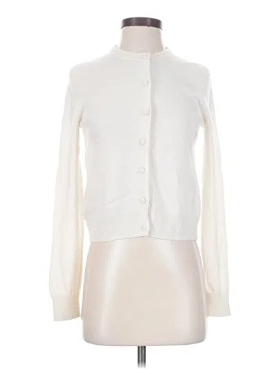 Pre-owned Tuckernuck Cashmere Cardigan Sweater In Ivory
