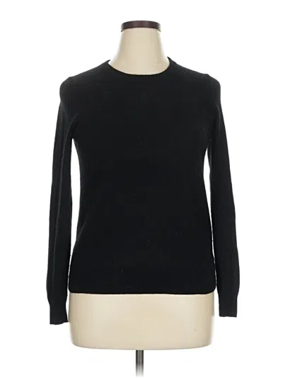 Pre-owned Tuckernuck Cashmere Pullover Sweater In Black